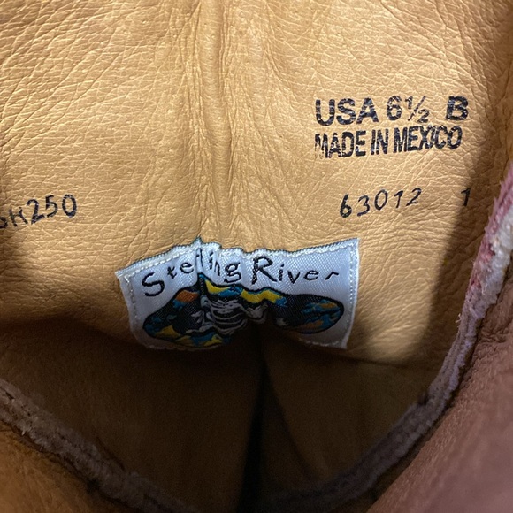 Sterling River Boots Brown and Red Western Boots. - Picture 11 of 11